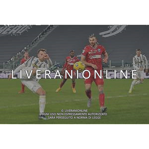 ©Falzone/Agenzia Aldo Liverani Torino 27.01.2021 Stadio Allianz Stadium Juventus vs Spal Quarti di Finale Coppa Italia 2020-2021 Nella foto : AARON RAMSEY ©Falzone/AGENZIA ALDO LIVERANI SAS