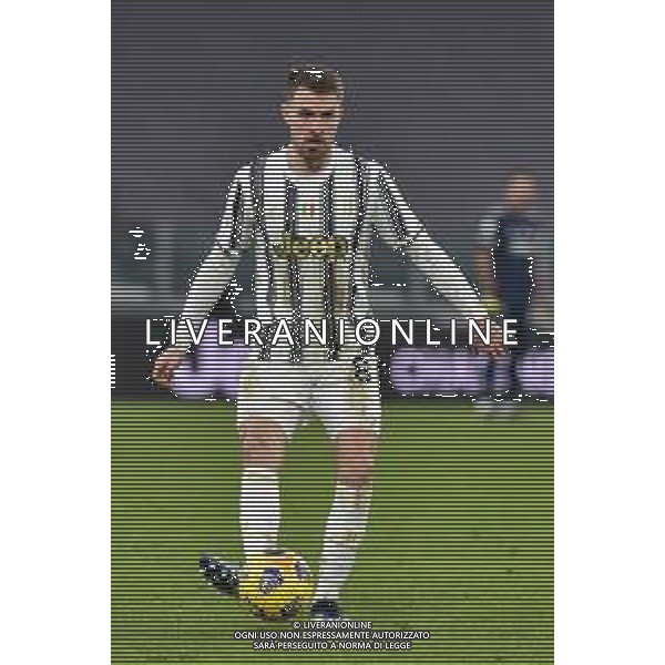©Falzone/Agenzia Aldo Liverani Torino 27.01.2021 Stadio Allianz Stadium Juventus vs Spal Quarti di Finale Coppa Italia 2020-2021 Nella foto : AARON RAMSEY ©FALZONE/AGENZIA ALDO LIVERANI SAS