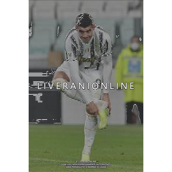 ©Falzone/Agenzia Aldo Liverani Torino 27.01.2021 Stadio Allianz Stadium Juventus vs Spal Quarti di Finale Coppa Italia 2020-2021 Nella foto : ALVARO MORATA ©FALZONE/AGENZIA ALDO LIVERANI SAS