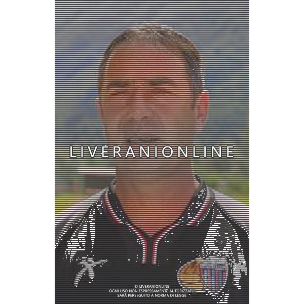 CATANIA CALCIO 2001 / 2002 NELLA FOTO: AMMAZZALORSO ALDO LUIGI ALLENATORE FOTO / AG. ALDO LIVERANI