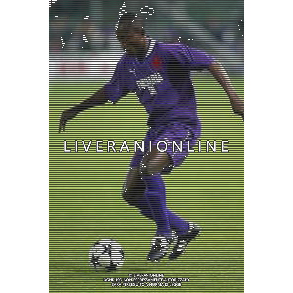 FLORENTIA VIOLA CAMPIONATO CALCIO SERIE C 2003 nella foto BISMARK EKYE AGENZIA ALDO LIVERANI SAS