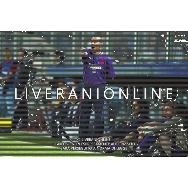 FLORENTIA VIOLA CAMPIONATO CALCIO SERIE C 2003 nella foto ALBERTO CAVASIN ALLENATORE AGENZIA ALDO LIVERANI SAS