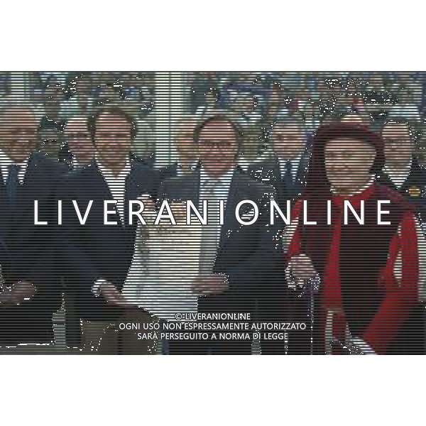 FLORENTIA VIOLA CAMPIONATO CALCIO SERIE C 2003 nella foto DIEGO E ANDREA DELLA VALLE AGENZIA ALDO LIVERANI SAS