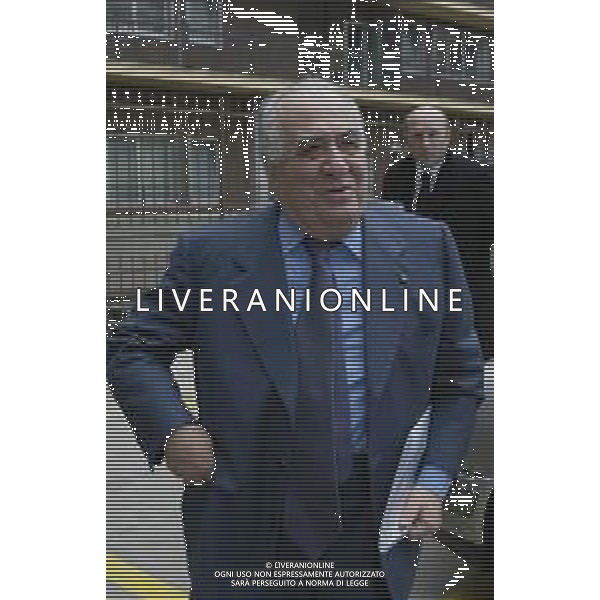 CALCIO 2003 NELLA FOTO FRANCO SENSI PRESIDENTE ROMA CALCIO AGENZIA ALDO LIVERANI
