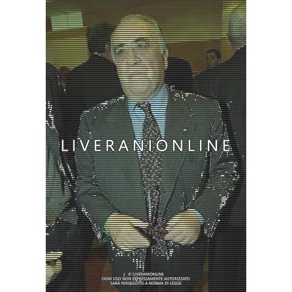 CALCIO 2003 NELLA FOTO FRANCO SENSI PRESIDENTE ROMA CALCIO AGENZIA ALDO LIVERANI