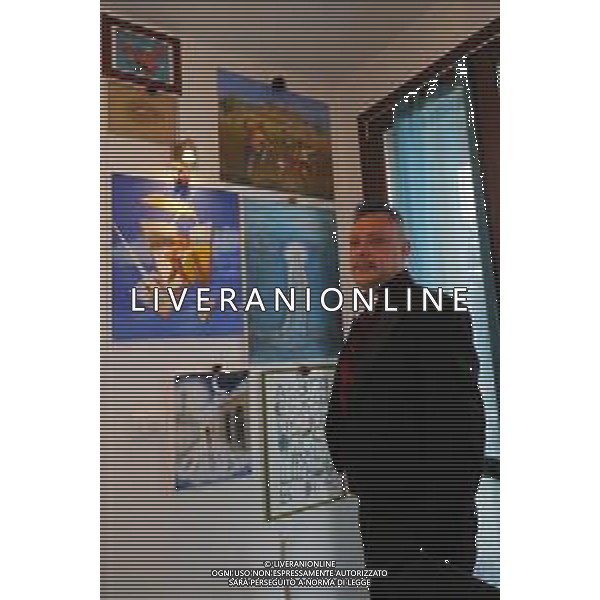 Rimini 29/01/2021 - TIZIANO CORBELLI Direttore Artistico Santarcangiolese ideatore delle Luminarie Parlanti che hanno illuminato molte città Italiane come Santarcangelo di Romagna-Imola-Bologna-Napoli- Milano-Sanremo-Pesaro - Scandiano- nella foto: il Direttore Artistico Tiziano Corbelli ©Claudio Zamagni/Agenzia Aldo Liverani s.a.s.