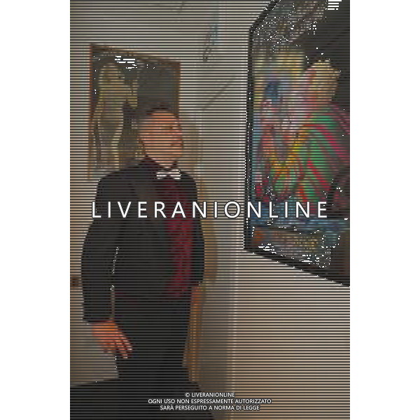 Rimini 29/01/2021 - TIZIANO CORBELLI Direttore Artistico Santarcangiolese ideatore delle Luminarie Parlanti che hanno illuminato molte città Italiane come Santarcangelo di Romagna-Imola-Bologna-Napoli- Milano-Sanremo-Pesaro - Scandiano- nella foto: il Direttore Artistico Tiziano Corbelli ©Claudio Zamagni/Agenzia Aldo Liverani s.a.s.