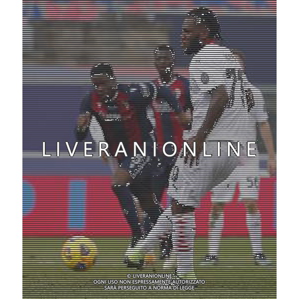 Bologna - Milan Campionato di Calcio Serie A TIM 30/01/2021 nella foto: goal Kessie’ Franck (a.c. Milan) su rigore ©Claudio Zamagni/Agenzia Aldo Liverani during Italian Serie A soccer match between BOLOGNA F.C. and A.C.MILAN at Renato Dall\'Ara Stadium on January 30 2021 photo credit by Claudio Zamagni/Aldo Liverani Photo Agency/ AGENZIA ALDO LIVERANI SAS