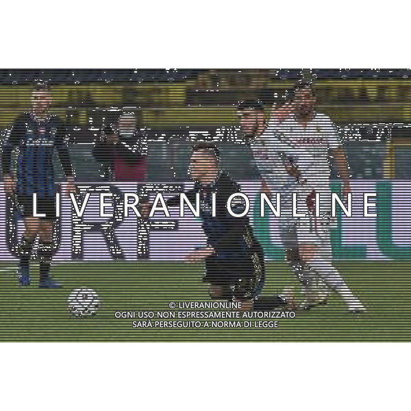 Gabriele Masotti/LM - AC Pisa vs AC Reggiana - Italian Football Championship League BKT 2020/2021 30 January 2021 - Arena Garibaldi stadium, pisa, Italy Photo showing: Simone Muratore (Reggiana) makes foul on Alessandro Quaini (Pisa) @LM/Gabriele Masotti
