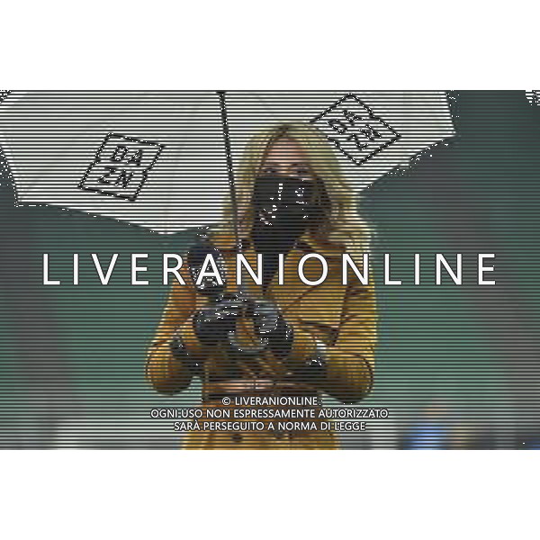 Diletta Leotta giornalista sportiva di DAZN Inter vs Benevento Campionato Serie A TIM - 20a giornata Milano 30-01-2021 Stadio Giuseppe Meazza - San Siro foto Roberto Garavaglia/ag. Aldo Liverani sas