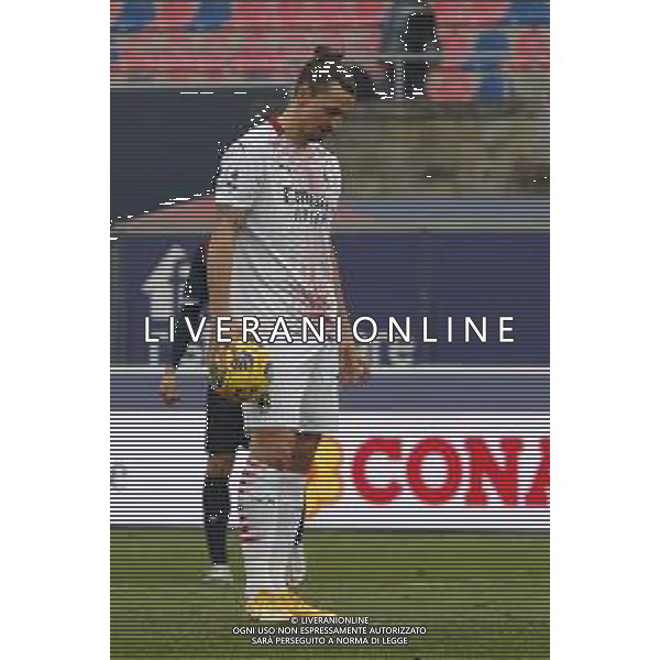Bologna - Milan Campionato di Calcio Serie A TIM 30/01/2021 nella foto: Ibrahimovic Zlatan(a.c. Milan) ©Claudio Zamagni/Agenzia Aldo Liverani Ibrahimovic Zlatan(a.c. Milan) during Italian Serie A soccer match between BOLOGNA F.C. and A.C.MILAN at Renato Dall\'Ara Stadium on January 30 2021 photo credit by Claudio Zamagni/Aldo Liverani Photo Agency