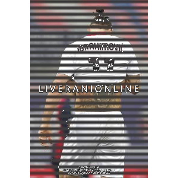 Bologna - Milan Campionato di Calcio Serie A TIM 30/01/2021 nella foto: Ibrahimovic Zlatan(a.c. Milan) ©Claudio Zamagni/Agenzia Aldo Liverani Ibrahimovic Zlatan(a.c. Milan) during Italian Serie A soccer match between BOLOGNA F.C. and A.C.MILAN at Renato Dall\'Ara Stadium on January 30 2021 photo credit by Claudio Zamagni/Aldo Liverani Photo Agency
