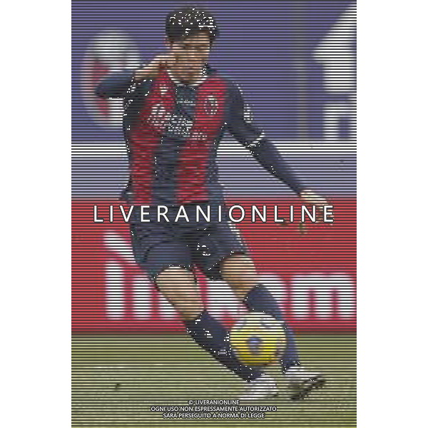 Bologna - Milan Campionato di Calcio Serie A TIM 30/01/2021 nella foto: Tomiyasu Takehiro (Bologna f.c.) ©Claudio Zamagni/Agenzia Aldo Liverani Tomiyasu Takehiro (Bologna f.c.) during Italian Serie A soccer match between BOLOGNA F.C. and A.C.MILAN at Renato Dall\'Ara Stadium on January 30 2021 photo credit by Claudio Zamagni/Aldo Liverani Photo Agency