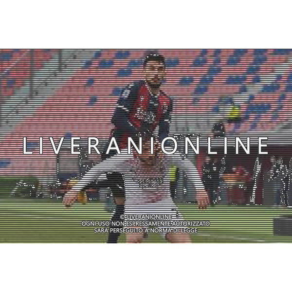BOLOGNA - MILAN CAMPIONATO CALCIO SERIE A TIM 30.01.2021 NELLA FOTO NICOLA SANSONE E DAVIDE CALABRIA ©VILLANI / AGENZIA ALDO LIVERANI SAS