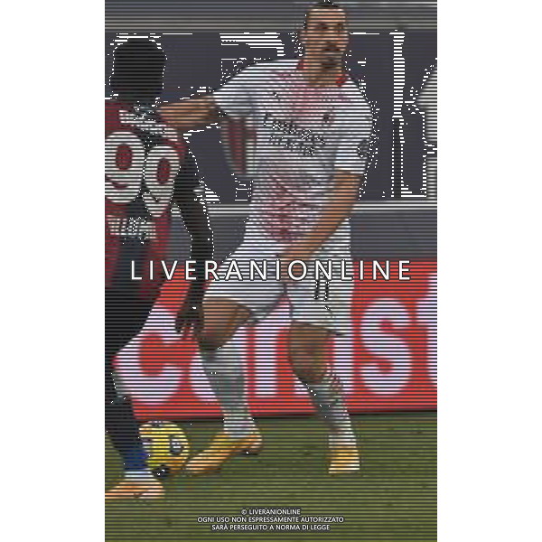 BOLOGNA - MILAN CAMPIONATO CALCIO SERIE A TIM 30.01.2021 NELLA FOTO ZLATAN IBRAHIMOVIC ©VILLANI / AGENZIA ALDO LIVERANI SAS