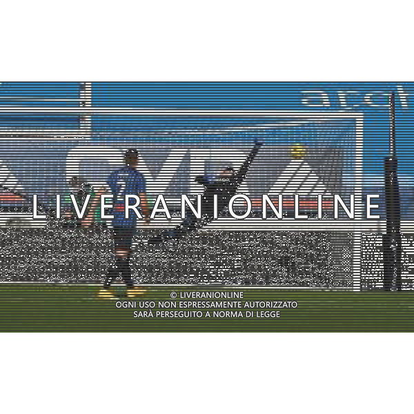 Atalanta-Lazio Campionato di Calcio serie A TIM 2020/2021 20a giornata Bergamo, 31 Gennaio 2021 Nella foto: Adam Marusic realizza il gol dell\'1-0 Ph. Soli - Ag. Aldo Liverani/ AGENZIA ALDO LIVERANI SAS
