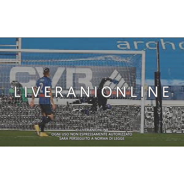 Atalanta-Lazio Campionato di Calcio serie A TIM 2020/2021 20a giornata Bergamo, 31 Gennaio 2021 Nella foto: Adam Marusic realizza il gol dell\'1-0 Ph. Soli - Ag. Aldo Liverani/ AGENZIA ALDO LIVERANI SAS