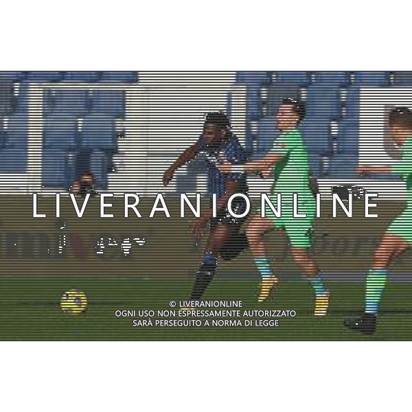 Atalanta-Lazio Campionato di Calcio serie A TIM 2020/2021 20a giornata Bergamo, 31 Gennaio 2021 Nella foto: Patricio Gabarron Gil e Duvan Zapata Ph. Soli - Ag. Aldo Liverani/ AGENZIA ALDO LIVERANI SAS