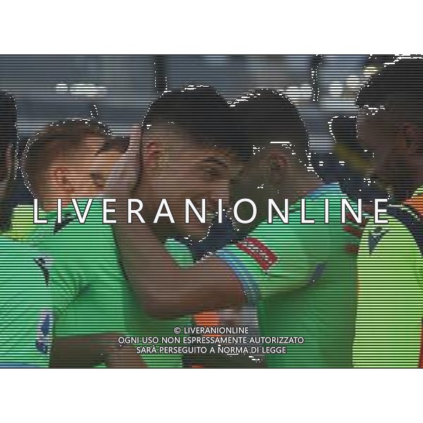 Atalanta-Lazio Campionato di Calcio serie A TIM 2020/2021 20a giornata Bergamo, 31 Gennaio 2021 Nella foto: Carlos Joaquin Correa esulta dopo il gol del 2-0 Ph. Soli - Ag. Aldo Liverani/ AGENZIA ALDO LIVERANI SAS