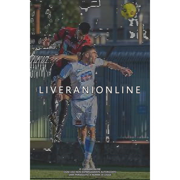 Fabio Fagiolini/LM - Lucchese vs Novara Calcio - Italian football Serie C match 2020/2021 31 January 2021 - Porta Elisa stadium, lucca, Italy Photo showing: aerial duel between Marco De Vito (Lucchese) and Simone Rossetti (Novara) @LM/Fabio Fagiolini