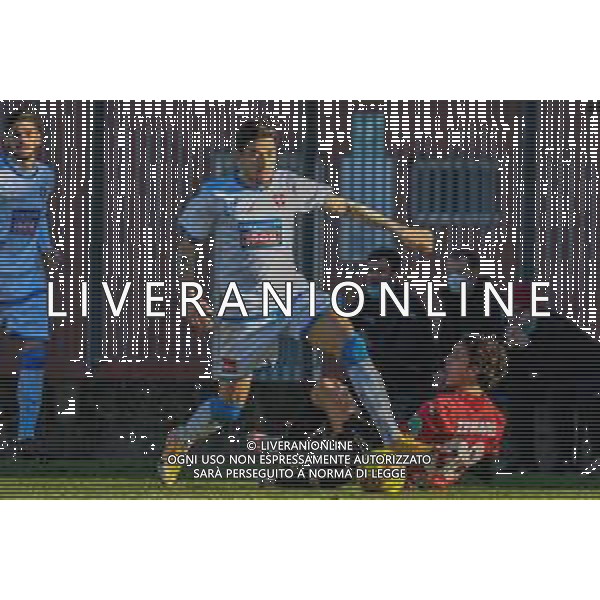 Fabio Fagiolini/LM - Lucchese vs Novara Calcio - Italian football Serie C match 2020/2021 31 January 2021 - Porta Elisa stadium, lucca, Italy Photo showing: Manuele Malotti (Novara) @LM/Fabio Fagiolini