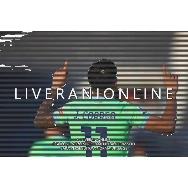 Atalanta-Lazio Campionato di Calcio serie A TIM 2020/2021 20a giornata Bergamo, 31 Gennaio 2021 Nella foto: Carlos Joaquin Correa esulta dopo il gol del 2-0 Ph. Soli - Ag. Aldo Liverani/ AGENZIA ALDO LIVERANI SAS