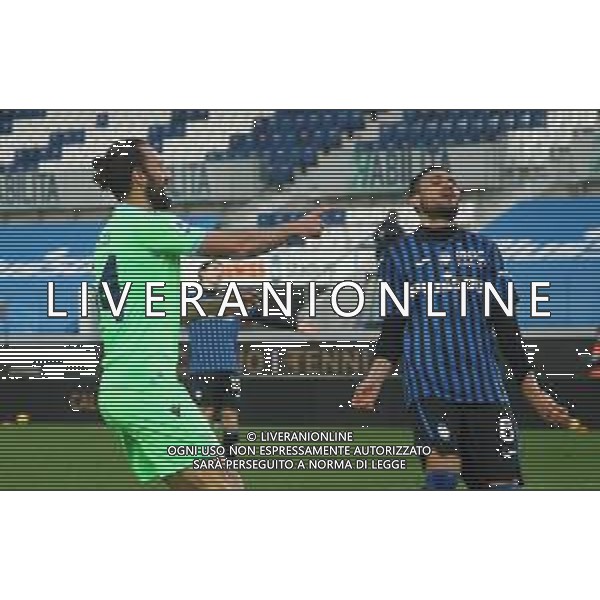 Atalanta-Lazio Campionato di Calcio serie A TIM 2020/2021 20a giornata Bergamo, 31 Gennaio 2021 Nella foto: Vedat Muriqi esulta dopo il gol del 3-1 Ph. Soli - Ag. Aldo Liverani/ AGENZIA ALDO LIVERANI SAS
