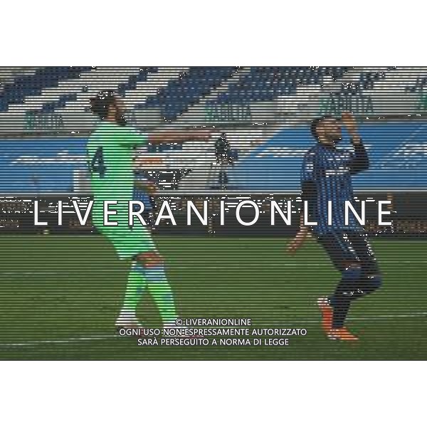 Atalanta-Lazio Campionato di Calcio serie A TIM 2020/2021 20a giornata Bergamo, 31 Gennaio 2021 Nella foto: Vedat Muriqi esulta dopo il gol del 3-1 Ph. Soli - Ag. Aldo Liverani/ AGENZIA ALDO LIVERANI SAS