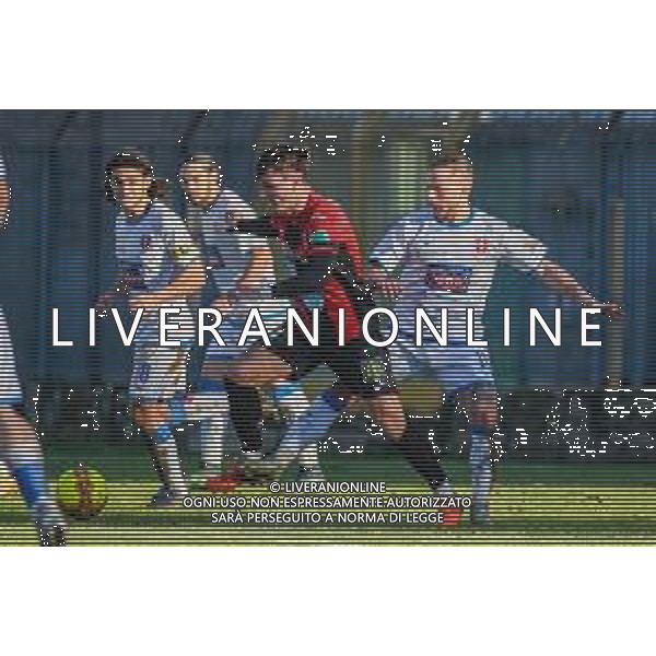Fabio Fagiolini/LM - Lucchese vs Novara Calcio - Italian football Serie C match 2020/2021 31 January 2021 - Porta Elisa stadium, lucca, Italy Photo showing: Flavio Bianchi (Lucchese) and Giuseppe Panico (Novara) @LM/Fabio Fagiolini AG ALDO LIVERANI SAS