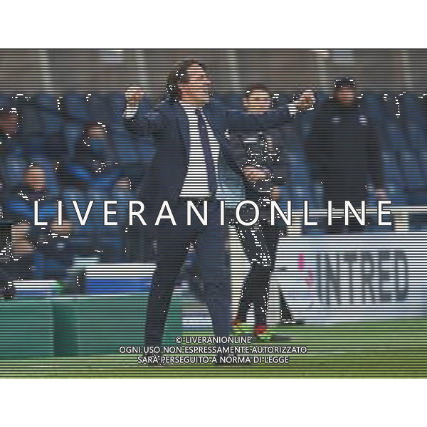 Atalanta-Lazio Campionato di Calcio serie A TIM 2020/2021 20a giornata Bergamo, 31 Gennaio 2021 Nella foto: Simone Inzaghi esulta a fine gara Ph. Soli - Ag. Aldo Liverani/ AGENZIA ALDO LIVERANI SAS