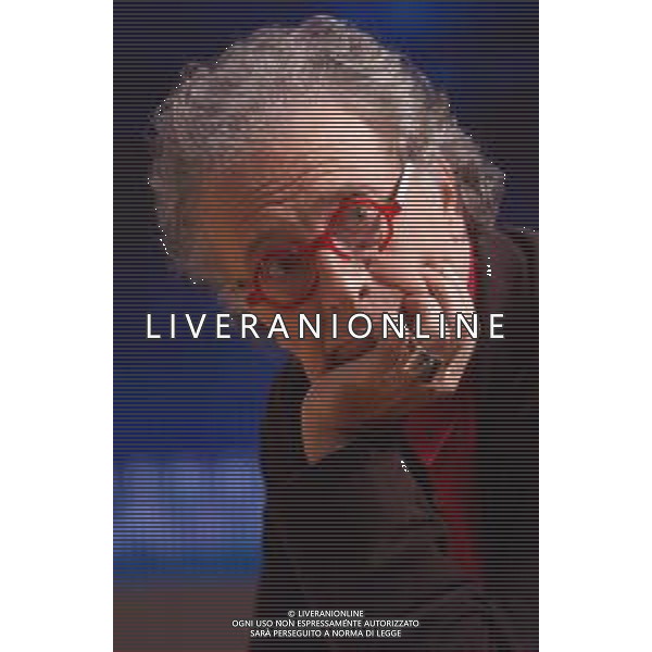 Milano 01/11/2003 Trasmissione televisiva Controcampo nella MUGHINI GIAMPIERO foto marco luzzani/ ag aldo liverani