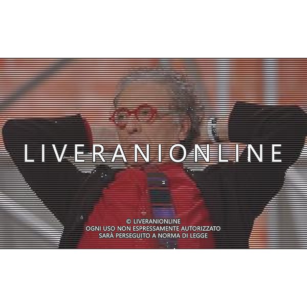 Milano 01/11/2003 Trasmissione televisiva Controcampo nella MUGHINI GIAMPIERO foto marco luzzani/ ag aldo liverani