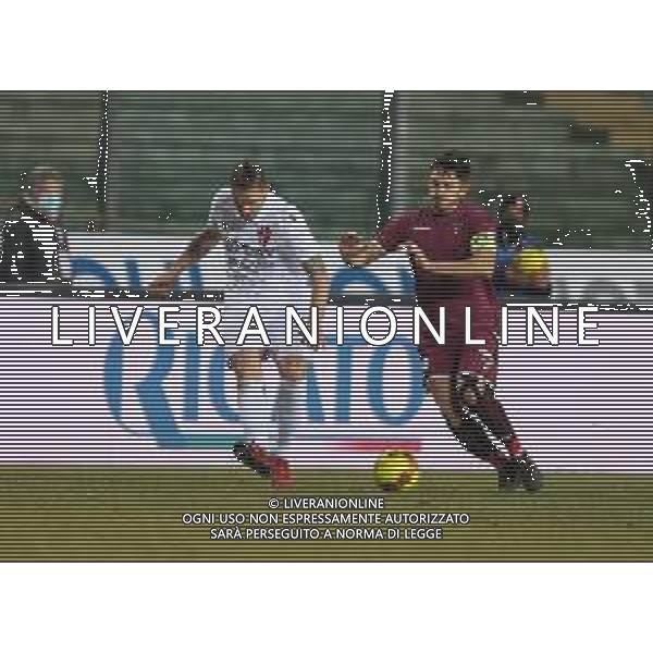 PADOVA - FANO CAMPIONATO CALCIO SERIE C LEGA PRO 31.01.2021 NELLA FOTO SIMONE DELLA LATTA E CARPANI GIANLUCA ©SANTANDREA / AGENZIA ALDO LIVERANI SAS