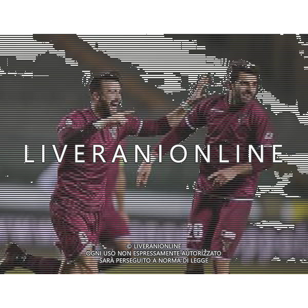 PADOVA - FANO CAMPIONATO CALCIO SERIE C LEGA PRO 31.01.2021 NELLA FOTO ESULTANZA DOPO IL GOL DI RICCARDO BARBUTI ©SANTANDREA / AGENZIA ALDO LIVERANI SAS