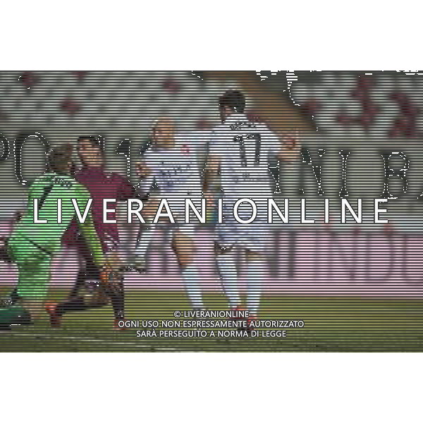 PADOVA - FANO CAMPIONATO CALCIO SERIE C LEGA PRO 31.01.2021 NELLA FOTO IL GOL DI CLAUDIO SANTINI ©SANTANDREA / AGENZIA ALDO LIVERANI SAS