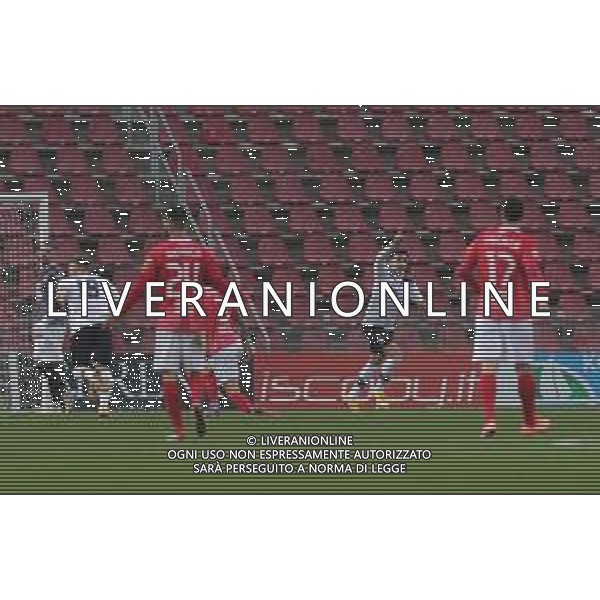 TRIESTINA - CESENA CAMPIONATO CALCIO SERIE C LEGA PRO 30.01.2021 NELLA FOTO ESULTANZA GOL MICHELE COLLOCOLO © AGENZIA ALDO LIVERANI SAS