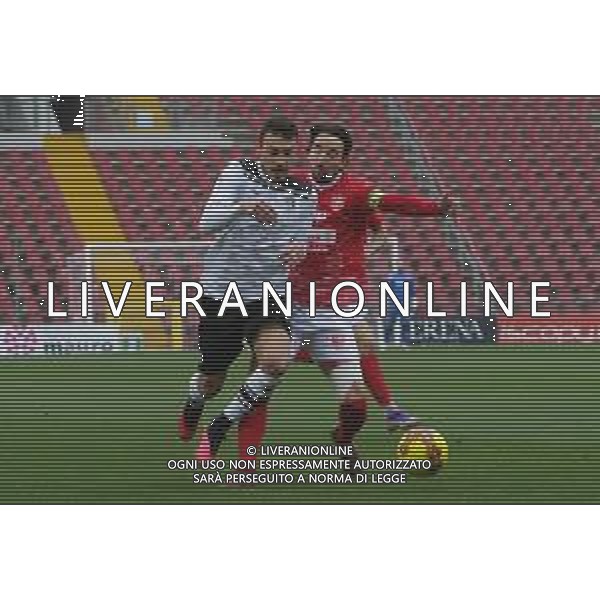 TRIESTINA - CESENA CAMPIONATO CALCIO SERIE C LEGA PRO 30.01.2021 NELLA FOTO LEONARDO LONGO E ALESSANDRO LAMBRUGHI © AGENZIA ALDO LIVERANI SAS