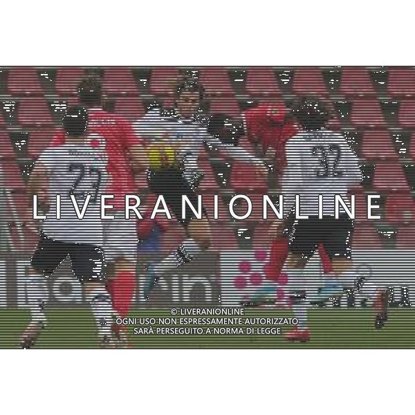 TRIESTINA - CESENA CAMPIONATO CALCIO SERIE C LEGA PRO 30.01.2021 NELLA FOTO ROSARIO MADDALONI E DAVIS MENSAH © AGENZIA ALDO LIVERANI SAS