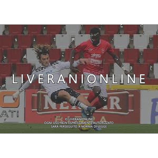 TRIESTINA - CESENA CAMPIONATO CALCIO SERIE C LEGA PRO 30.01.2021 NELLA FOTO ROSARIO MADDALONI E DAVIS MENSAH © AGENZIA ALDO LIVERANI SAS