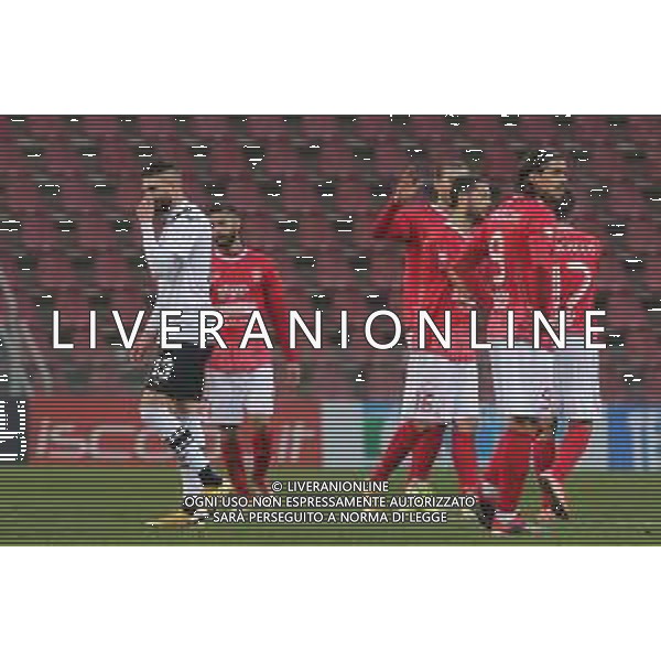 TRIESTINA - CESENA CAMPIONATO CALCIO SERIE C LEGA PRO 30.01.2021 NELLA FOTO DELUSIONE DI LUCA RICCI A FINE GARA © AGENZIA ALDO LIVERANI SAS
