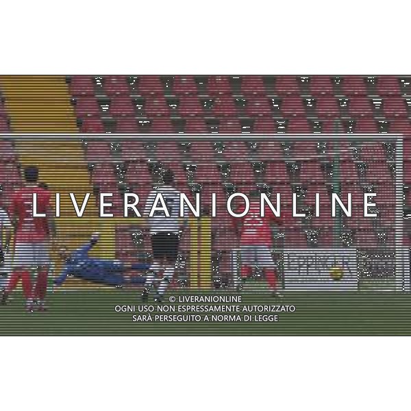 TRIESTINA - CESENA CAMPIONATO CALCIO SERIE C LEGA PRO 30.01.2021 NELLA FOTO IL GOL SU RIGORE DI GUIDO GOMEZ © AGENZIA ALDO LIVERANI SAS