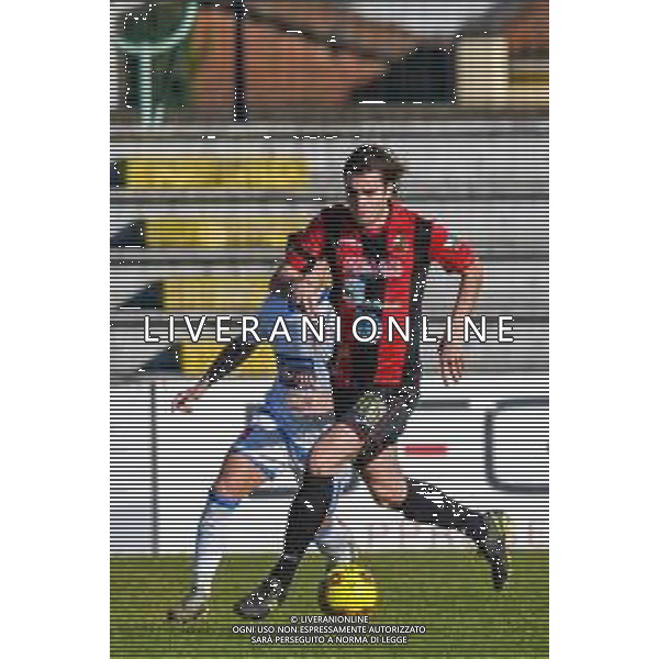 Fabio Fagiolini/LM - Lucchese vs Novara Calcio - Italian football Serie C match 2020/2021 31 January 2021 - Porta Elisa stadium, lucca, Italy Photo showing: Daniele Solcia (Lucchese) @LM/Fabio Fagiolini AG ALDO LIVERANI SAS