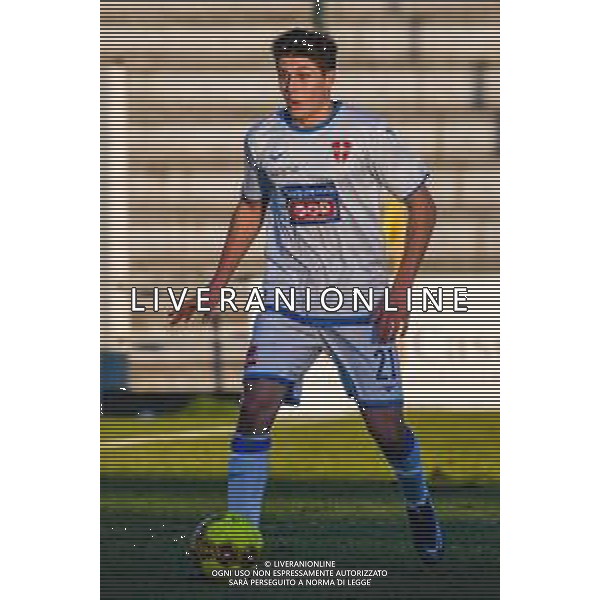Fabio Fagiolini/LM - Lucchese vs Novara Calcio - Italian football Serie C match 2020/2021 31 January 2021 - Porta Elisa stadium, lucca, Italy Photo showing: Vittorio Pagani (Novara) @LM/Fabio Fagiolini AG ALDO LIVERANI SAS