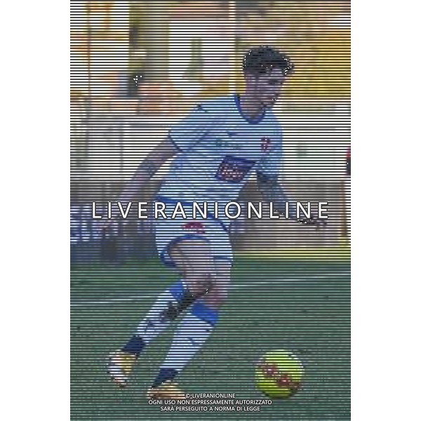 Fabio Fagiolini/LM - Lucchese vs Novara Calcio - Italian football Serie C match 2020/2021 31 January 2021 - Porta Elisa stadium, lucca, Italy Photo showing: Andrea Cisco (Novara) @LM/Fabio Fagiolini AG ALDO LIVERANI SAS