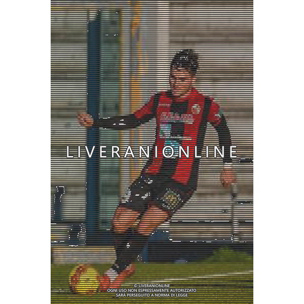 Fabio Fagiolini/LM - Lucchese vs Novara Calcio - Italian football Serie C match 2020/2021 31 January 2021 - Porta Elisa stadium, lucca, Italy Photo showing: Flavio Bianchi (Lucchese) @LM/Fabio Fagiolini AG ALDO LIVERANI SAS