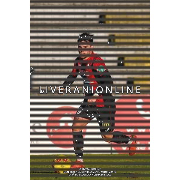 Fabio Fagiolini/LM - Lucchese vs Novara Calcio - Italian football Serie C match 2020/2021 31 January 2021 - Porta Elisa stadium, lucca, Italy Photo showing: Flavio Bianchi (Lucchese) @LM/Fabio Fagiolini AG ALDO LIVERANI SAS