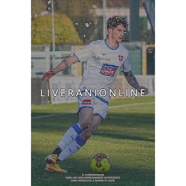 Fabio Fagiolini/LM - Lucchese vs Novara Calcio - Italian football Serie C match 2020/2021 31 January 2021 - Porta Elisa stadium, lucca, Italy Photo showing: Andrea Cisco (Novara) @LM/Fabio Fagiolini AG ALDO LIVERANI SAS