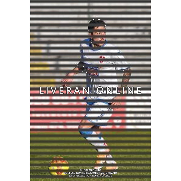 Fabio Fagiolini/LM - Lucchese vs Novara Calcio - Italian football Serie C match 2020/2021 31 January 2021 - Porta Elisa stadium, lucca, Italy Photo showing: Manuele Malotti (Novara) @LM/Fabio Fagiolini AG ALDO LIVERANI SAS