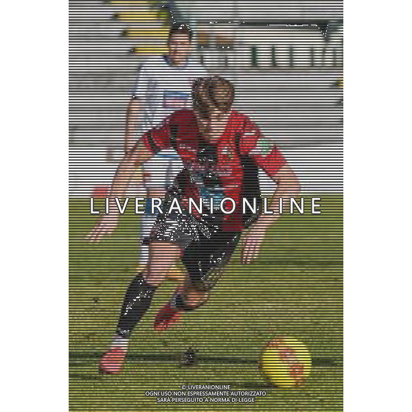 Fabio Fagiolini/LM - Lucchese vs Novara Calcio - Italian football Serie C match 2020/2021 31 January 2021 - Porta Elisa stadium, lucca, Italy Photo showing: Giovanni Nannelli (Lucchese) @LM/Fabio Fagiolini AG ALDO LIVERANI SAS