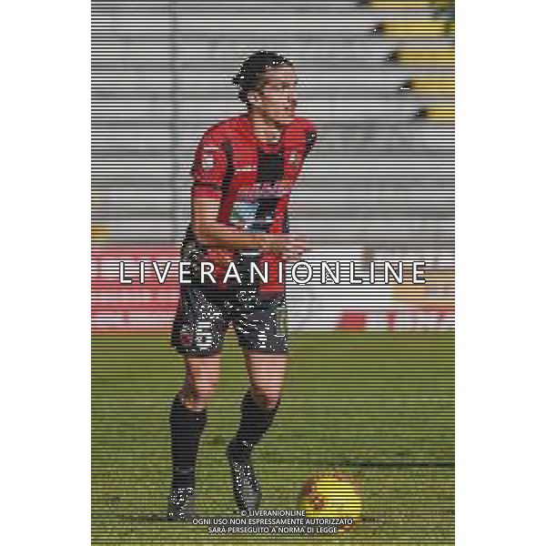 Fabio Fagiolini/LM - Lucchese vs Novara Calcio - Italian football Serie C match 2020/2021 31 January 2021 - Porta Elisa stadium, lucca, Italy Photo showing: Federico Papini (Lucchese) @LM/Fabio Fagiolini AG ALDO LIVERANI SAS